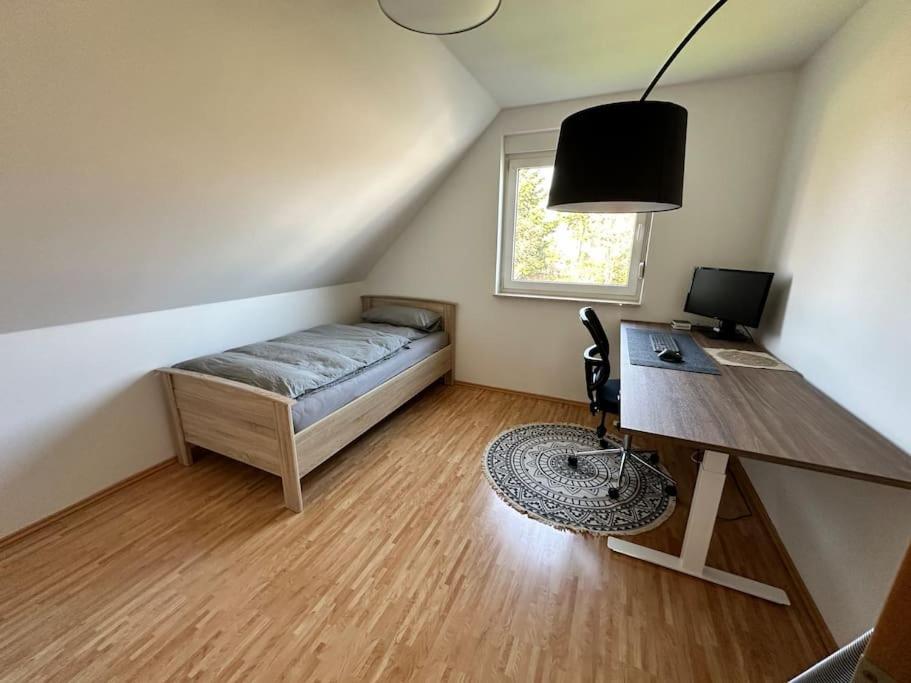 Sonniges & Ruhiges Apartment Mit Balkon Nahe Berlin Zeuthen Buitenkant foto